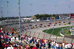 Final warmup lap